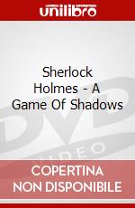 Sherlock Holmes - A Game Of Shadows dvd