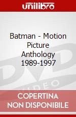 Batman - Motion Picture Anthology 1989-1997 dvd