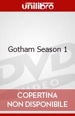Gotham Season 1 dvd