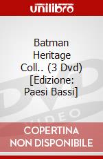 Batman Heritage Coll.. (3 Dvd) [Edizione: Paesi Bassi] dvd
