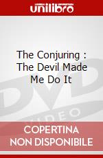 The Conjuring : The Devil Made Me Do It dvd