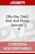 (Blu-Ray Disk) Rick And Morty - Seizoen 1 - 4 brd
