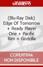 (Blu-Ray Disk) Edge Of Tomorrow + Ready Player One + Pacific Rim + Godzilla brd