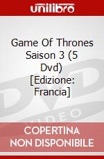 Game Of Thrones Saison 3 (5 Dvd) [Edizione: Francia] dvd usato