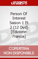 Person Of Interest Saison 1 Et 2 (12 Dvd) [Edizione: Francia] dvd