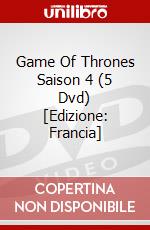 Game Of Thrones Saison 4 (5 Dvd) [Edizione: Francia] dvd