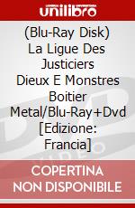 (Blu-Ray Disk) La Ligue Des Justiciers Dieux E Monstres Boitier Metal/Blu-Ray+Dvd [Edizione: Francia] brd