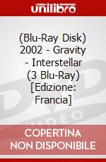 (Blu-Ray Disk) 2002 - Gravity - Interstellar (3 Blu-Ray) [Edizione: Francia] brd