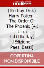 (Blu-Ray Disk) Harry Potter - The Order Of The Phoenix (4K Ultra Hd+Blu-Ray) [Edizione: Paesi Bassi] brd