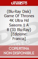 (Blu-Ray Disk) Game Of Thrones 4K Ultra Hd Saisons 1 A 8 (33 Blu-Ray) [Edizione: Francia] brd