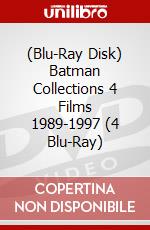 (Blu-Ray Disk) Batman Collections 4 Films 1989-1997 (4 Blu-Ray) brd
