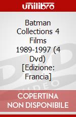 Batman Collections 4 Films 1989-1997 (4 Dvd) [Edizione: Francia] dvd