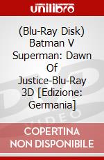 (Blu-Ray Disk) Batman V Superman: Dawn Of Justice-Blu-Ray 3D [Edizione: Germania] brd