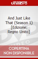 And Just Like That (Season 1) [Edizione: Regno Unito] dvd