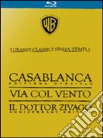 (Blu-Ray Disk) Casablanca / Via Col Vento / Il Dottor Zivago (3 Blu-Ray)