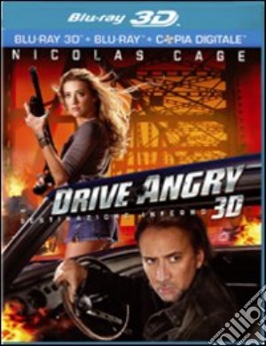 (Blu-Ray Disk) Drive Angry - Destinazione Inferno (3D) (Blu-Ray+Blu-Ray 3D+Copia Digitale) film in dvd di Patrick Lussier