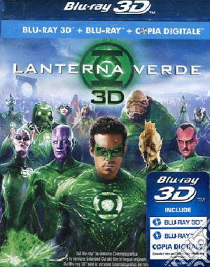 (Blu-Ray Disk) Lanterna Verde (3D) (Blu-Ray+Blu-Ray 3D+Copia Digitale) film in dvd di Martin Campbell
