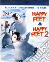 (Blu-Ray Disk) Happy Feet / Happy Feet 2 (2 Blu-Ray) dvd