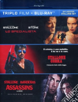 (Blu Ray Disk) Sylvester Stallone Set (3 Blu-Ray) film in blu ray disk di George Pan Cosmatos,Richard Donner,Luis Llosa