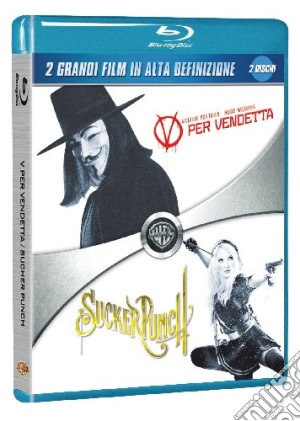 (Blu-Ray Disk) V Per Vendetta / Sucker Punch (2 Blu-Ray) film in dvd di James McTeigue,Zack Snyder