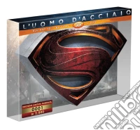 (Blu Ray Disk) Uomo D'Acciaio (L') (3D) (Tin Box) (Ed. Limitata E Numerata) (Blu-Ray 3D+Blu-Ray+Dvd) dvd