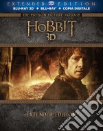 (Blu Ray Disk) Hobbit (Lo) - La Trilogia (3D) (Extended Edition) (6 Blu-Ray 3D+9 Blu-Ray) dvd