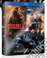 (Blu-Ray Disk) Godzilla / Edge Of Tomorrow / Pacific Rim Boxset (3 Blu-Ray) brd