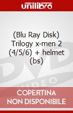 (Blu Ray Disk) Trilogy x-men 2 (4/5/6) + helmet (bs) dvd