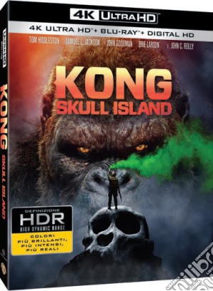 (Blu-Ray Disk) Kong: Skull Island (4K Ultra Hd+Digital Copy) film in dvd di Jordan Vogt-Roberts