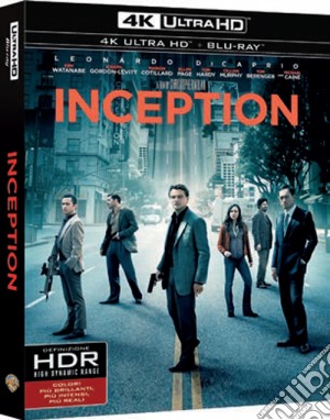 (Blu-Ray Disk) Inception (4K Ultra Hd+Blu Ray) film in blu ray disk di Christopher Nolan