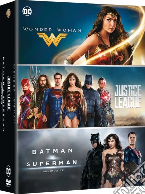 Dc Comics Box Set (3 Dvd) film in dvd di Patty Jenkins,Zack Snyder