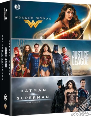 (Blu-Ray Disk) Dc Comics Box Set (3 Blu-Ray) film in dvd di Patty Jenkins,Zack Snyder