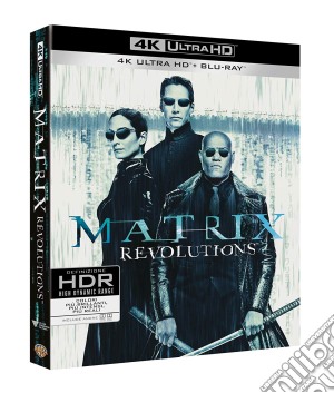 (Blu-Ray Disk) Matrix Revolutions (Blu-Ray 4K Ultra HD+Blu-Ray) film in dvd di Andy Wachowski,Larry Wachowski