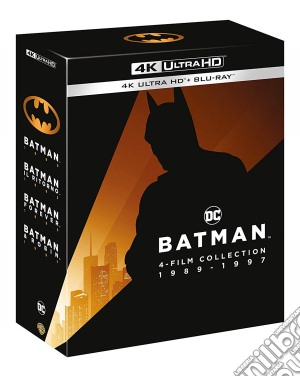 (Blu-Ray Disk) Batman Anthology 4 Film Collection (4K Ultra Hd+Blu-Ray) film in dvd di Tim Burton,Joel Schumacher