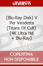 (Blu-Ray Disk) V Per Vendetta (Titans Of Cult) (4K Ultra Hd + Blu-Ray) brd