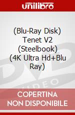 (Blu-Ray Disk) Tenet V2 (Steelbook) (4K Ultra Hd+Blu Ray) brd