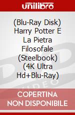 (Blu-Ray Disk) Harry Potter E La Pietra Filosofale (Steelbook) (4K Ultra Hd+Blu-Ray) brd