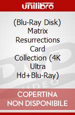 (Blu-Ray Disk) Matrix Resurrections Card Collection (4K Ultra Hd+Blu-Ray) brd