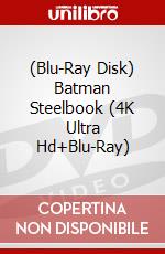 (Blu-Ray Disk) Batman Steelbook (4K Ultra Hd+Blu-Ray) film in dvd di Tim Burton