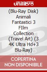 (Blu-Ray Disk) Animali Fantastici 3 FIlm Collection (Travel Art) (3 4K Ultra Hd+3 Blu-Ray) film in dvd di David Yates