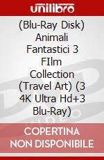 (Blu-Ray Disk) Animali Fantastici 3 FIlm Collection (Travel Art) (3 4K Ultra Hd+3 Blu-Ray) brd