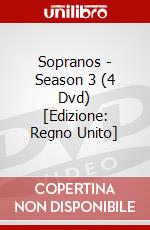 Sopranos - Season 3 (4 Dvd) [Edizione: Regno Unito] dvd