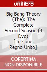 Big Bang Theory (The): The Complete Second Season (4 Dvd) [Edizione: Regno Unito] dvd