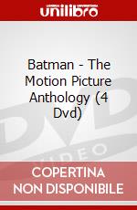 Batman - The Motion Picture Anthology (4 Dvd) dvd