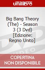 Big Bang Theory (The) - Season 3 (3 Dvd) [Edizione: Regno Unito] dvd