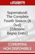 Supernatural: The Complete Fourth Season (6 Dvd) [Edizione: Regno Unito] dvd