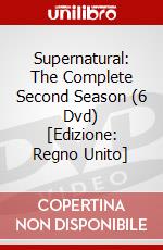 Supernatural: The Complete Second Season (6 Dvd) [Edizione: Regno Unito] dvd