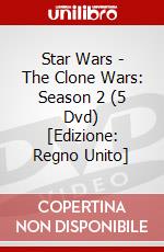 Star Wars - The Clone Wars: Season 2 (5 Dvd) [Edizione: Regno Unito] dvd