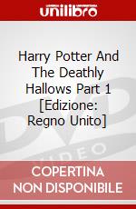 Harry Potter And The Deathly Hallows Part 1 [Edizione: Regno Unito] dvd
