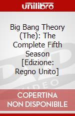 Big Bang Theory (The): The Complete Fifth Season [Edizione: Regno Unito] dvd